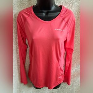 Women's Brooks Pink Long Sleeve Performance/ Sport Top